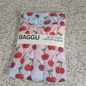 Baggu Puffy Laptop Sleeve 13"/14" (Cherries)